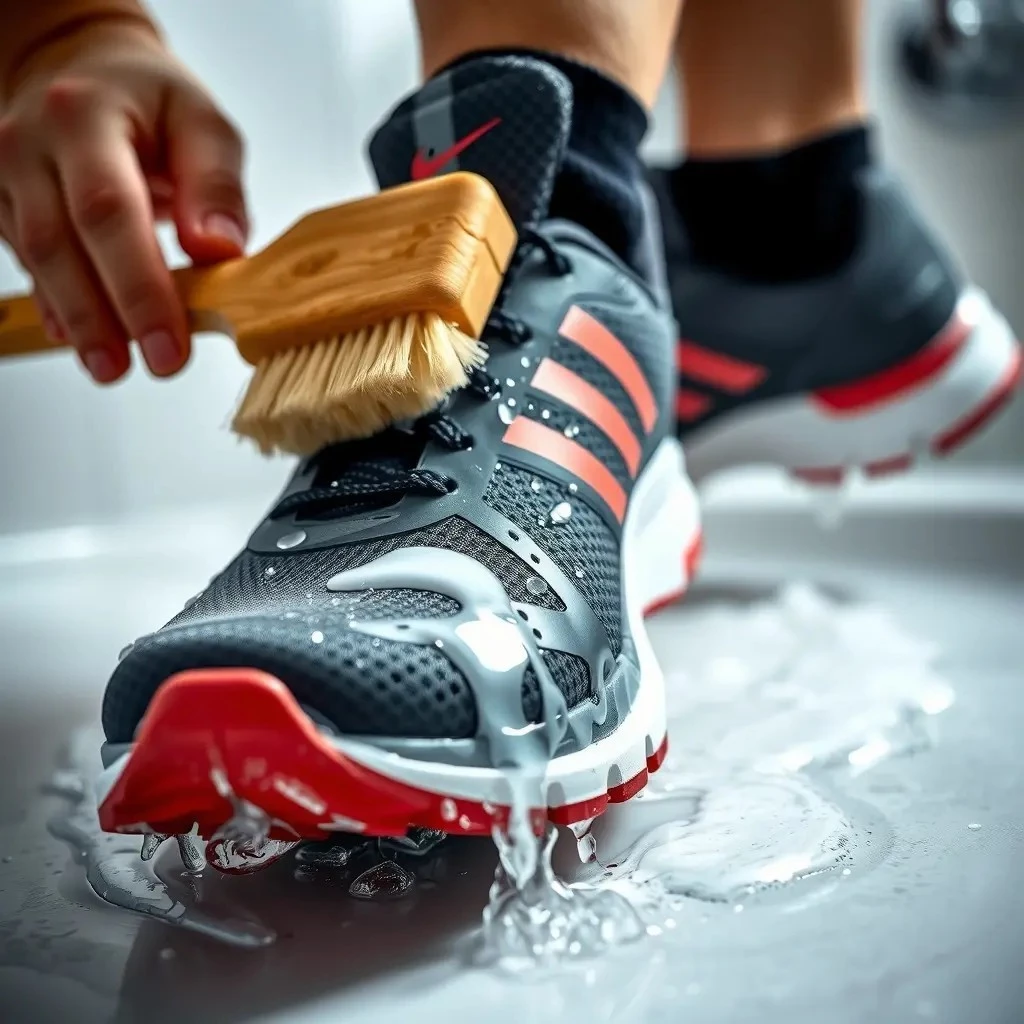 Стирка обуви после пробежки