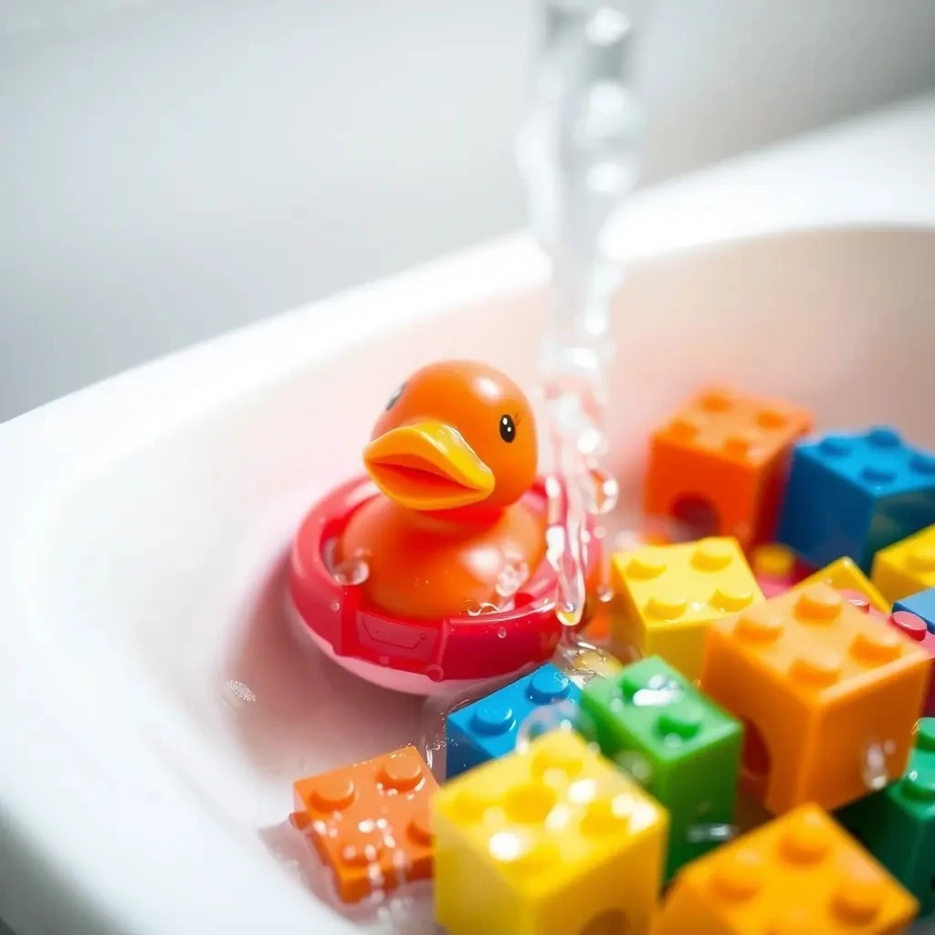 Стирка игрушек для детей