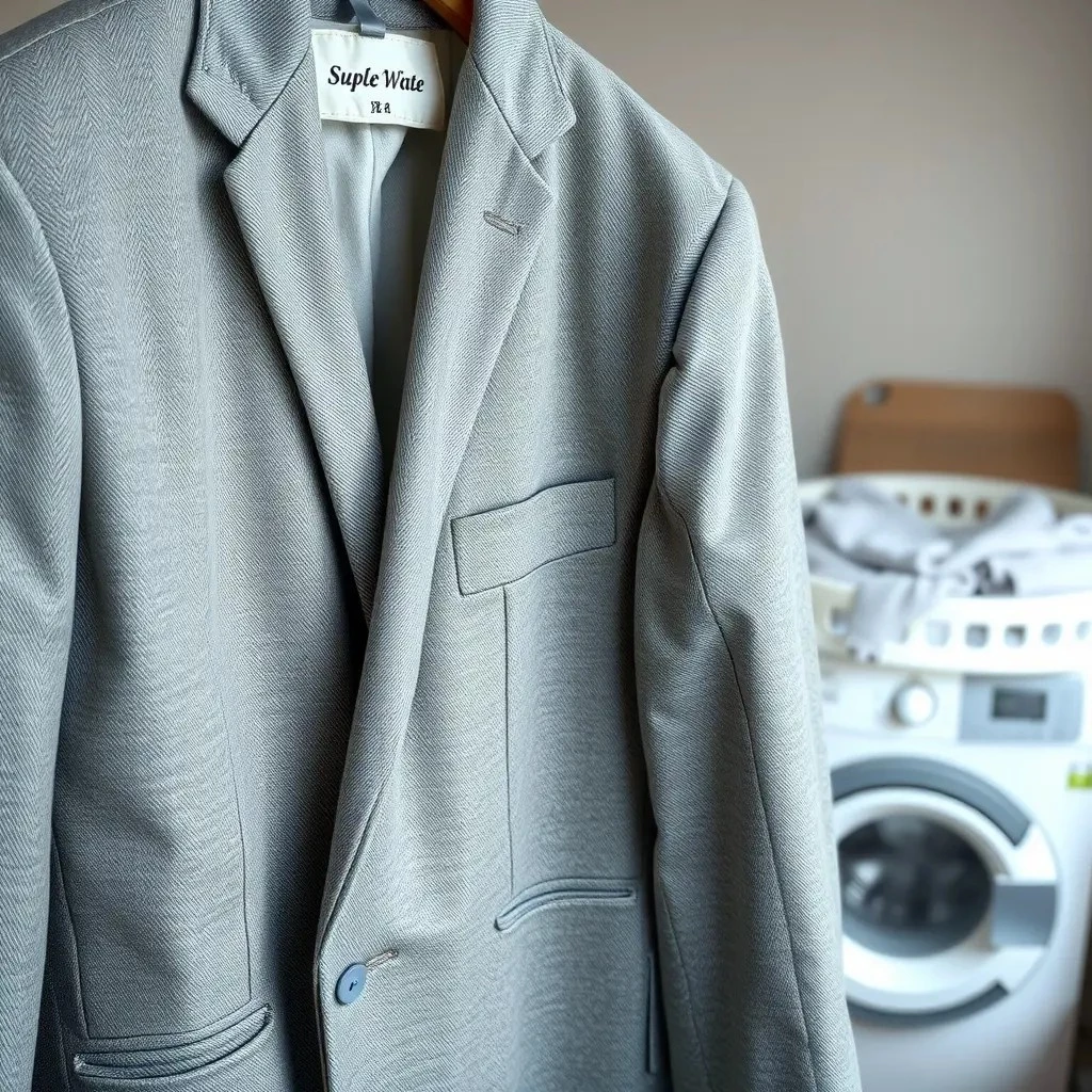 Как стирать костюмы и пиджаки